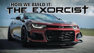 How To Build a 1000 HP Camaro ZL1 1LE  THE EXORCIST by HENNESSEY [upl. by Earased]