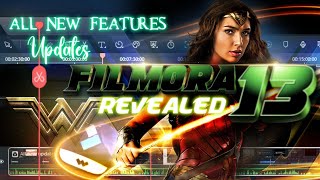 Wondershare Filmora 13 All New Features and Updates Complete Tutorial [upl. by Nageam207]