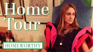 HOUSE TOUR  Television Producer Shows Off Her Chaotic Manhattan Apartment [upl. by Derward]