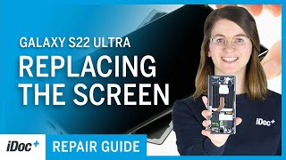 Samsung Galaxy S22 Ultra – Screen replacement repair guide  reassembly [upl. by Nnahsal]