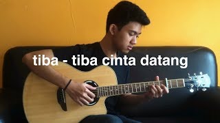 Tiba Tiba Cinta Datang  Maudy Ayunda Fingerstyle Guitar [upl. by Jennette588]