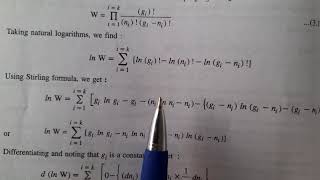 Fermi Dirac Distribution of Statistics [upl. by Aral]