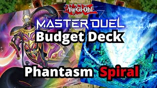 Best Budget Deck Master Duel Phantasm Deck Profile [upl. by Eiuqnimod]