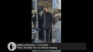 Steffan McGechie with quotThis I Promise Youquot by Ronan Keating 17012023 [upl. by Nosyrb]