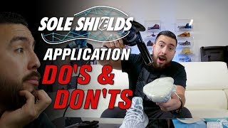 The Dos and Dont to applying Sole Shields on Yeezys [upl. by Taka362]