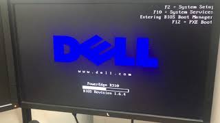 DELL PowerEdge server BIOS setup [upl. by Sprague867]