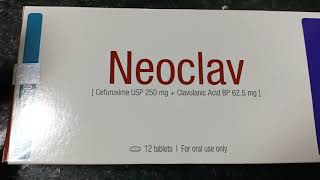 Neoclav Cefuroxime Axetil USP and Diluted Potassium Clavulanate BPSMC [upl. by Dannon382]