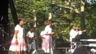 The Clark Sisters  Blessed And Highly Favored Live  Summerstage [upl. by Necyrb166]