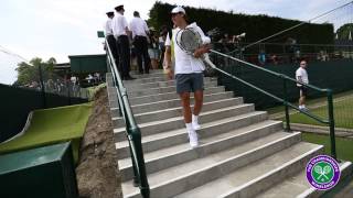 Wimbledon 2014 The gates open [upl. by Cohl871]