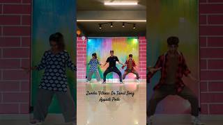 Zumba On Tamil Song  Appadi Podu  zumba zumbafitness [upl. by Ahsael]