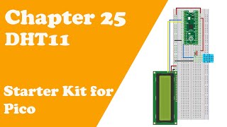 Chapter 25 Hygrothermograph DHT11  Starter Kit for Pico [upl. by Eak]