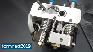 Continuous Carbon Fibre 3D Printing by Anisoprint at Formnext 2019 [upl. by Mireielle]