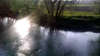 fiume Oglio sul ponte blu di Quinzano [upl. by Geof]