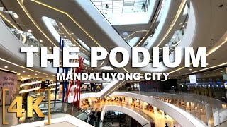 Rediscover The Podium Mall  Walking tour  Ortigas Center  4K  TFH TV  Mandaluyong Philippines [upl. by Eralcyram]