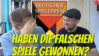 Haben die FALSCHEN Spiele den Deutschen Spielepreis gewonnen [upl. by Pence]