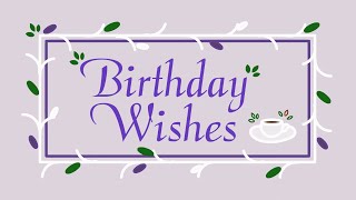 Birthday Wishes eCard  Birthday Wishes Message birthdaywishesmessage [upl. by Lleinnad]