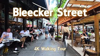 【4K】𝐖𝐀𝐋𝐊 🇺🇸 Bleecker Street in the West Village NYC [upl. by Aoniak]