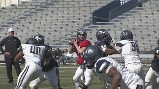 Spring football heats up for ODU [upl. by Blum]