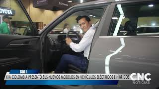 CNCNoticiasPasto KIA Colombia presentó sus nuevos modelos en vehículos eléctricos e híbridos [upl. by Sielen616]