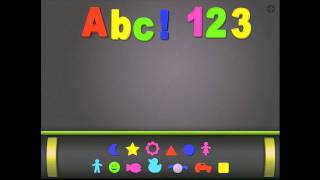 ABC  Magnetic Alphabet  Best iPadiPhoneAndroid App to teach your kids the Alphabet [upl. by Atselec896]