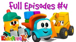 Leo the Truck Full Episodes 4 Сar cartoon [upl. by Nettie447]