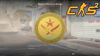 CS2 Global Offensive Badge [upl. by Merrell289]