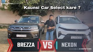 Brezza vs Nexon  Kaunsi Car Select kare   Real Car Facts [upl. by Jordans]