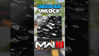 How to Unlock the Molten Obsidian Camo in MW3 [upl. by Pfeifer]