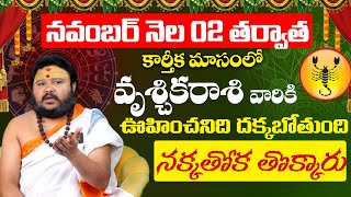 వృశ్చిక రాశి నవంబర్ 2024 Vruschika rasi phalithalu NOVEMBER 2024  Scorpio Horoscope vruschikarasi [upl. by Dygal]