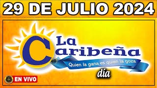 Resultado CARIBEÑA DIA LUNES 29 de julio de 2024 chance caribeñadia [upl. by Nodal]