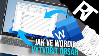 Jak vytvořit obsah ve Wordu  Jak udělat obsah ve Wordu  Jak ve Wordu vytvořit obsah  Word návod [upl. by Francklyn]