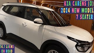 kia carens prestige optional 2024 model features review [upl. by Carmelita999]