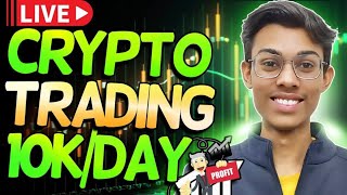 02 OCT  LIVE FOREX amp CRYPTO TRADING  GOLDBTCUSOIL 🔥 [upl. by Afatsum]