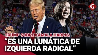 TRUMP insulta a KAMALA HARRIS tras saber que ella será su rival en las ELECCIONES 2024  Gestión [upl. by Anitsuga]