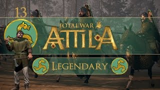 Lets Play Total War Attila Legendary  Franks  Ep13  Scaring the Alamans [upl. by Aran]