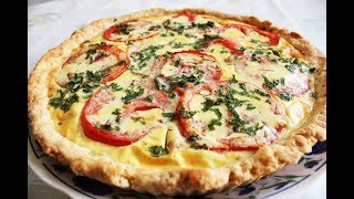 Tarte au thon et tomate  تارت التونة و الطماطم [upl. by Athalie]