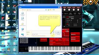 KORG X50 guardar un x1prog [upl. by Anawqahs508]