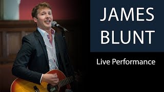 James Blunt  Youre Beautiful  Live Performance at Oxford Union [upl. by Lydon268]