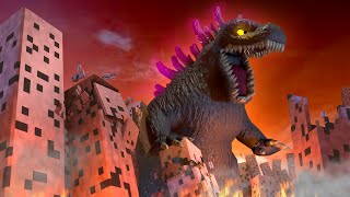 Minecraft  Godzilla Modded Survival  quotGODZILLA OR KING KONGquot 2 MORPHING MINECRATERS [upl. by Halyak332]