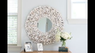 Make an Oyster Shell Mirror [upl. by Greenebaum945]