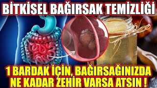 Bağırsaklarımızdaki 3 kilo toksini bir bardağı ile temizliyor 72 Saatte Kolonlarınız Tertemiz Olacak [upl. by Lenaj759]