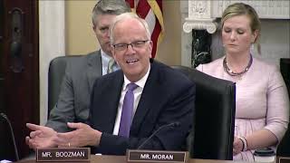 Sen Moran Questioned Panel Regarding Access to Rural VA Hospitals Across the Nation [upl. by Nnaear]