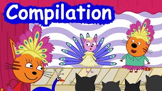 La Famille Chat  Compilation des épisodes  Dessins animés pour enfants [upl. by Eikcid]