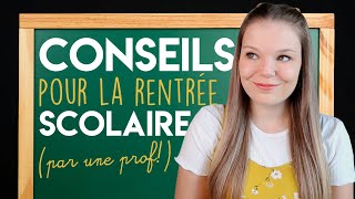 CONSEILS POUR LA RENTRÉE SCOLAIRE 📚✏️ secondairecégepuniversité et  💌 LE COURRIER DAUDREY [upl. by Hanleigh462]