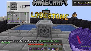 What is LODESTONE  minecraft lodestone use  minecraft lodestone recipe  minecraft lodestone craft [upl. by Puglia944]