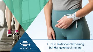 Handgelenkschmerzen  Elektrodenplatzierung für TENS  axion [upl. by Jyoti]