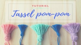 HOW TO MAKE A TASSEL amp A POMPOM [upl. by Wichern775]