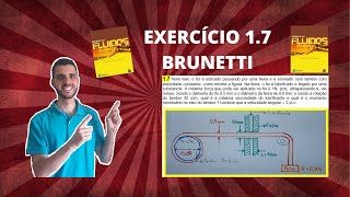 EXERCÍCIO 17 RESOLVIDO  Livro Franco Brunetti  Cap 1  MEC FLU [upl. by Jansson]