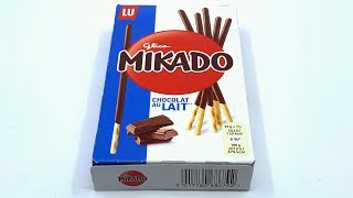 LU Glico Mikado Chocolat au Lait 90g [upl. by Aiblis]