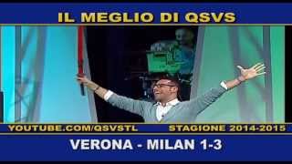 QSVS  I GOL DI VERONA  MILAN 13  TELELOMBARDIA [upl. by Redyr]